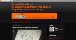 Desktop Screenshot of caricature.com.sg